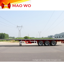 Professional 40 ft Flatbed Container Semi Trailer